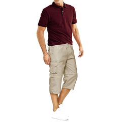 2 In 1 Zip Off Mens Summer Shorts Trouser