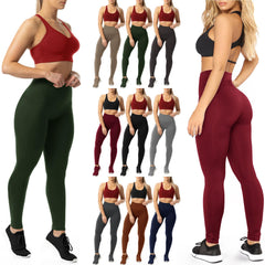 NEW WOMENS HIGH WAIST LEGGINGS FITNESS YOGA RUNNING GYM JOGGING THERMAL TROUSERS