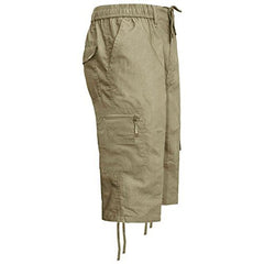 Men's 3/4 Length Cargo Shorts