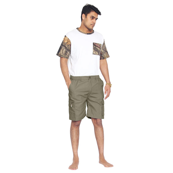 MENS ELASTICATED WAIST SHORTS