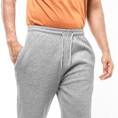 Mens Jogging Sweat Pants Brushed Fleece Elasticated Waist Bottoms Gym Trousers