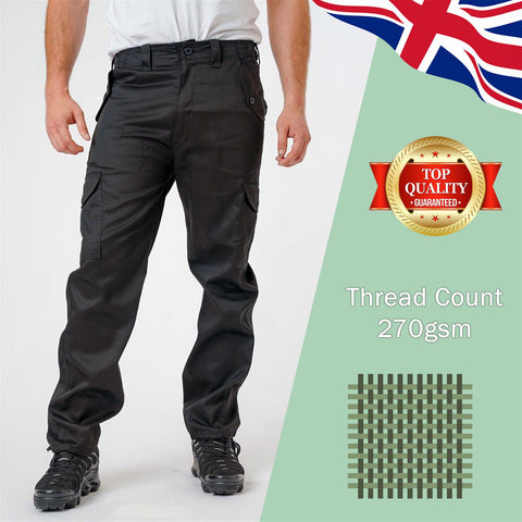 MENS CARGO 6 POCKET WORK TROUSER