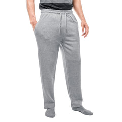 Mens Jogging Sweat Pants Brushed Fleece Elasticated Waist Bottoms Gym Trousers