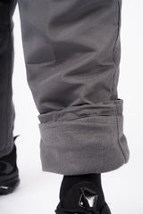 Mens Plain Fleece Cargo Work Trouser